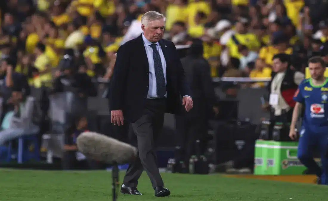 أنشيلوتي يبدأ خطة إعادة بناء منتخب البرازيل استعدادًا لمونديال 2030